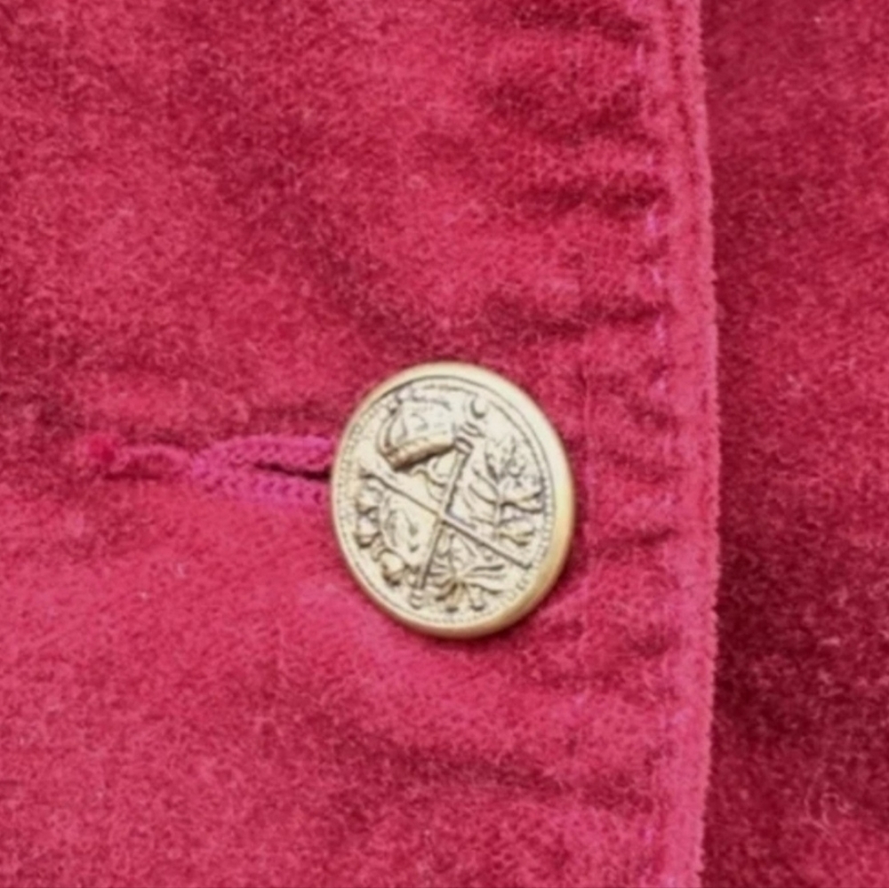 Levi Strauss & Co. Signature women's jacket blazer red size L - Picture 9 of 12